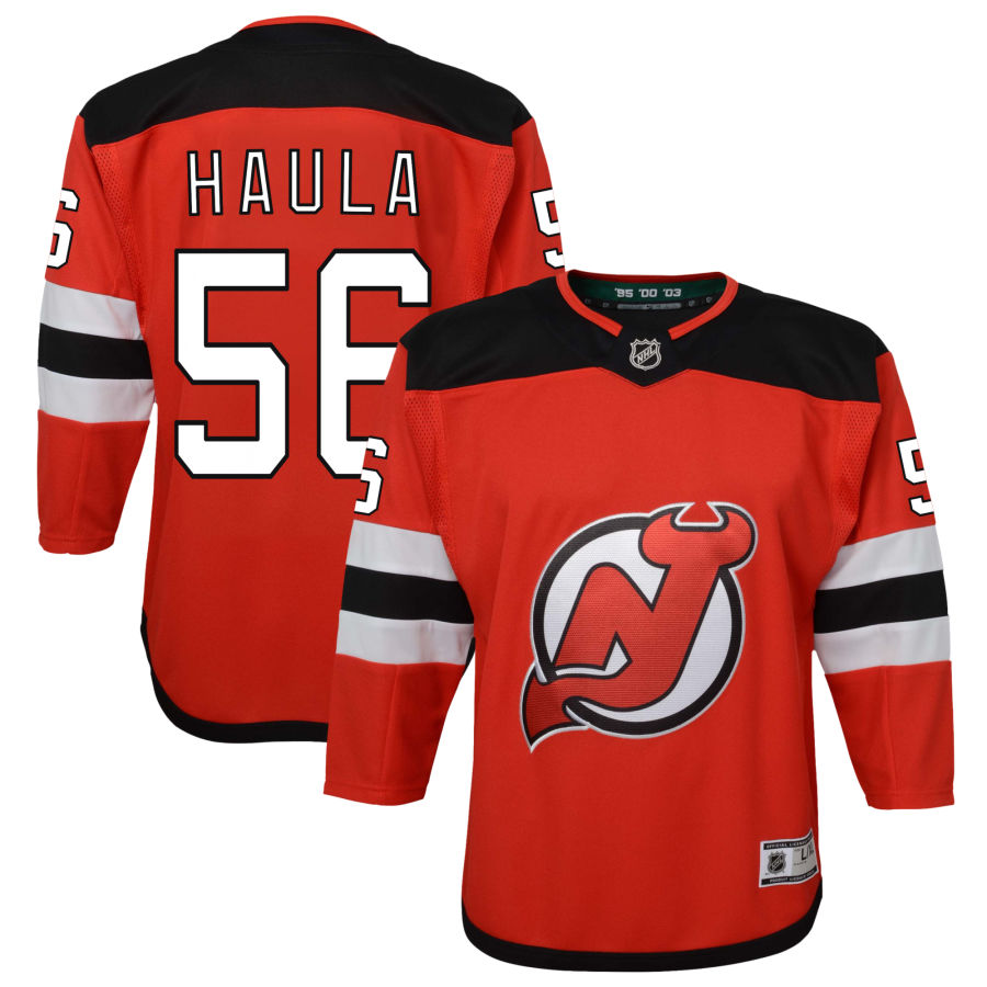 Erik Haula New Jersey Devils Youth Home Premier Jersey - Red