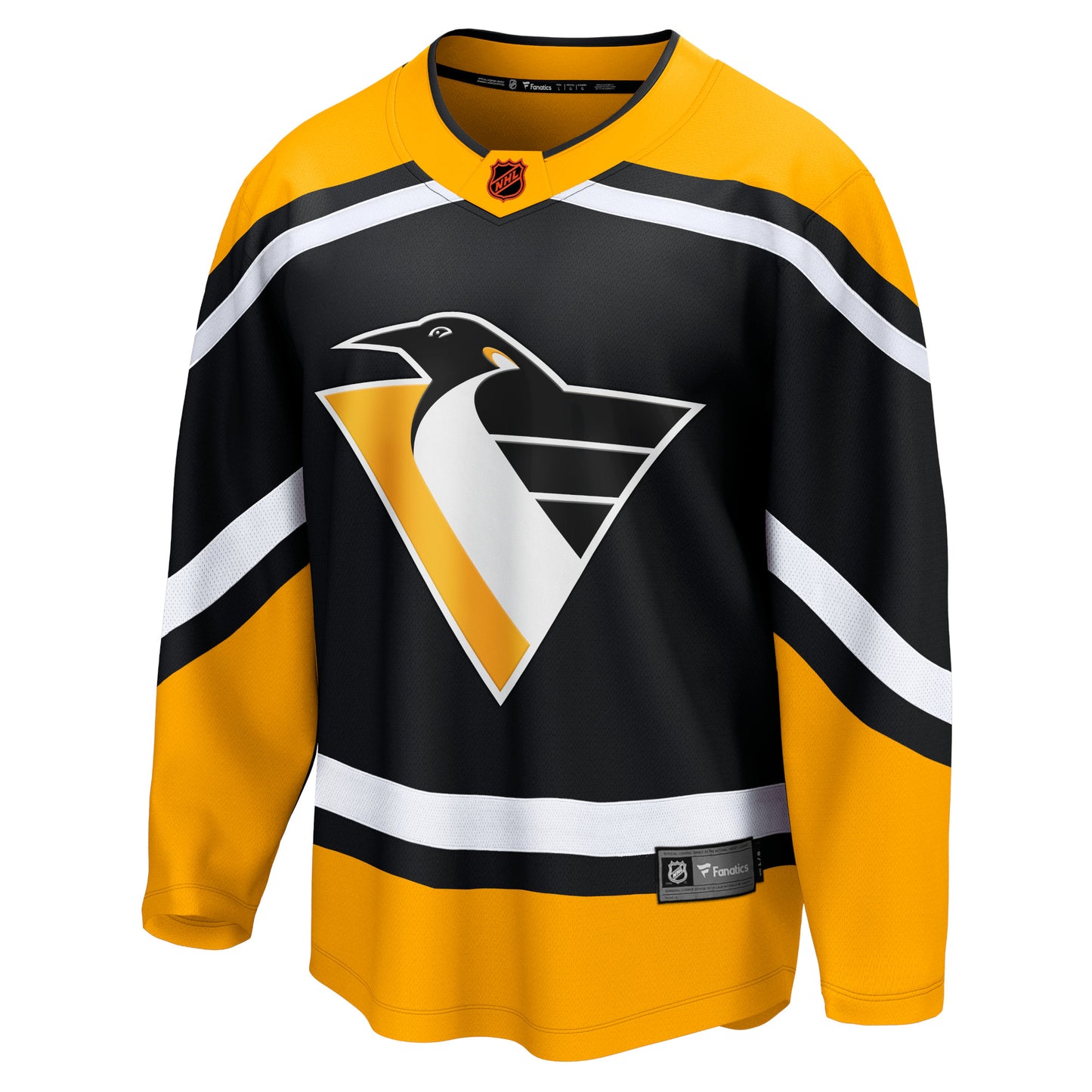 Pittsburgh Penguins Fanatics Branded Special Edition 2.0 Breakaway Blank Jersey - Black