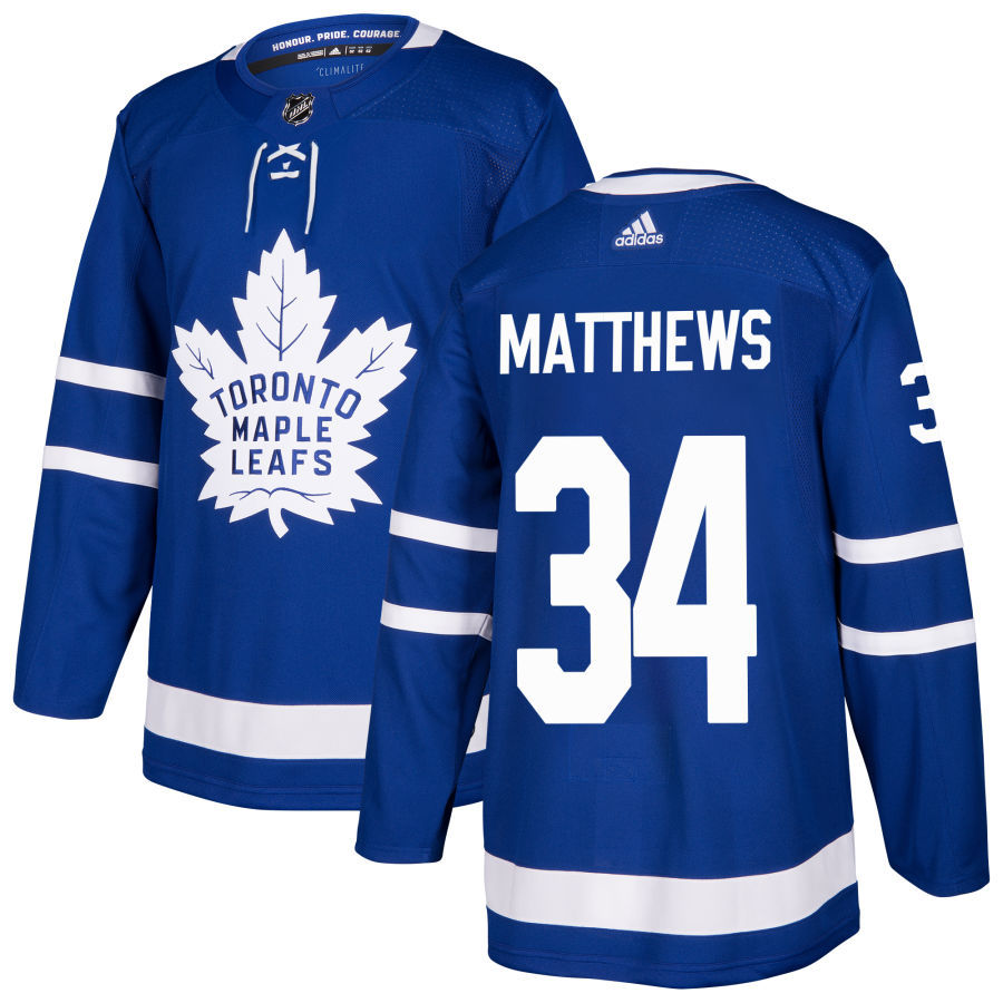Auston Matthews Toronto Maple Leafs adidas Authentic Jersey - Blue