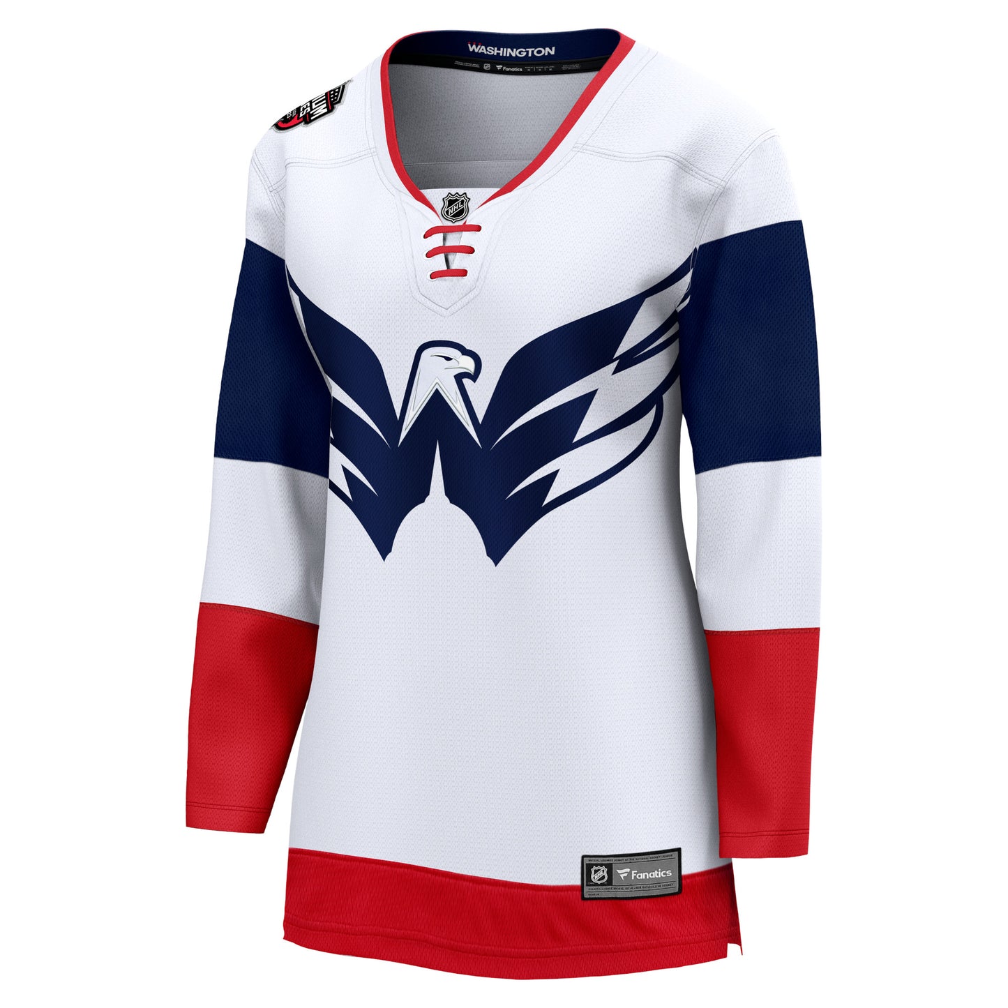 Tom Wilson Washington Capitals Fanatics Branded Women's 2023 NHL Stadium Series Breakaway Player Jersey - White