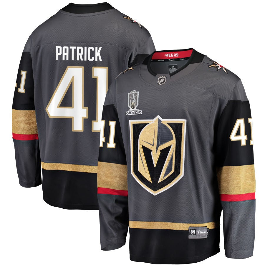 Nolan Patrick  Vegas Golden Knights Fanatics Branded 2023 Stanley Cup Champions Alternate Breakaway Jersey - Black