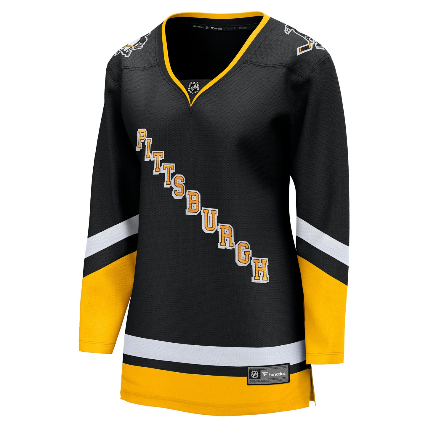 Pittsburgh Penguins Fanatics Branded Women's 2021/22 Alternate Premier Breakaway Jersey - Black