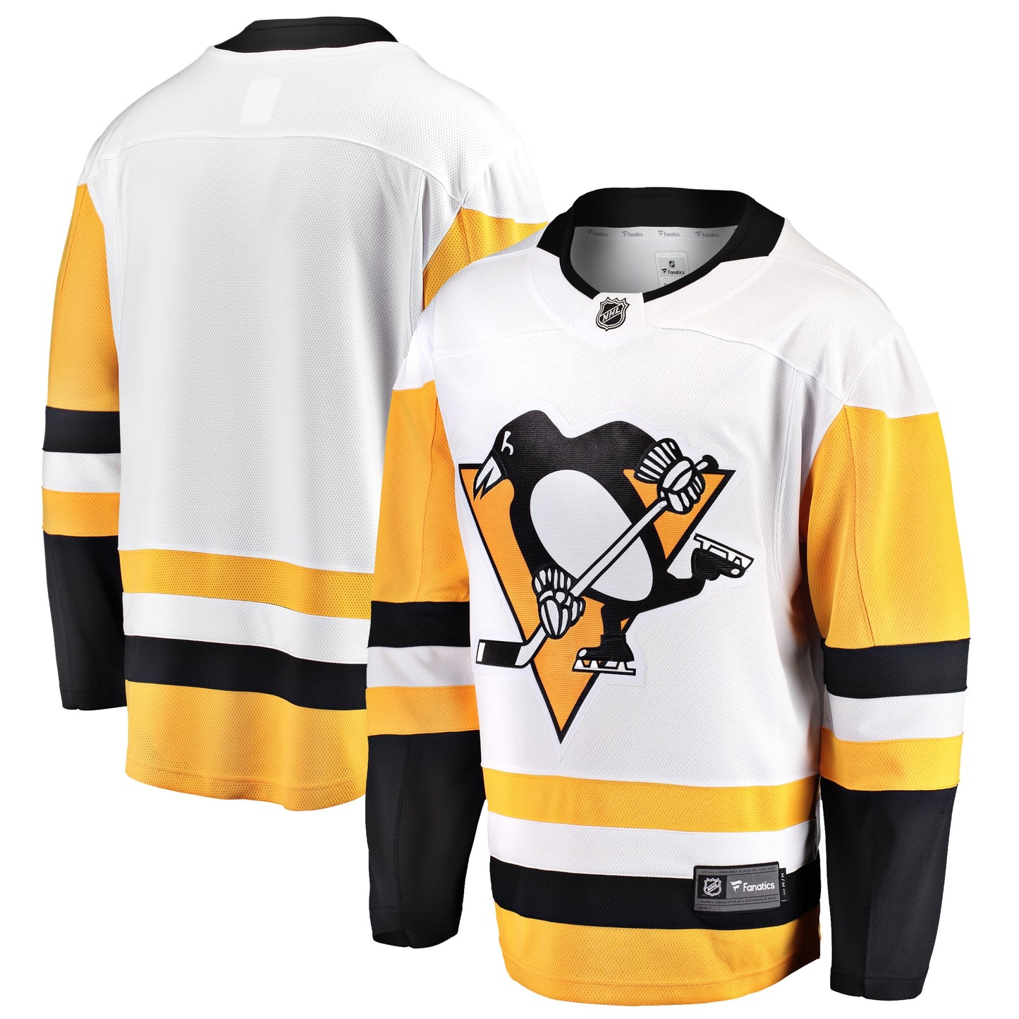Pittsburgh Penguins Fanatics Branded Breakaway Away Jersey - White