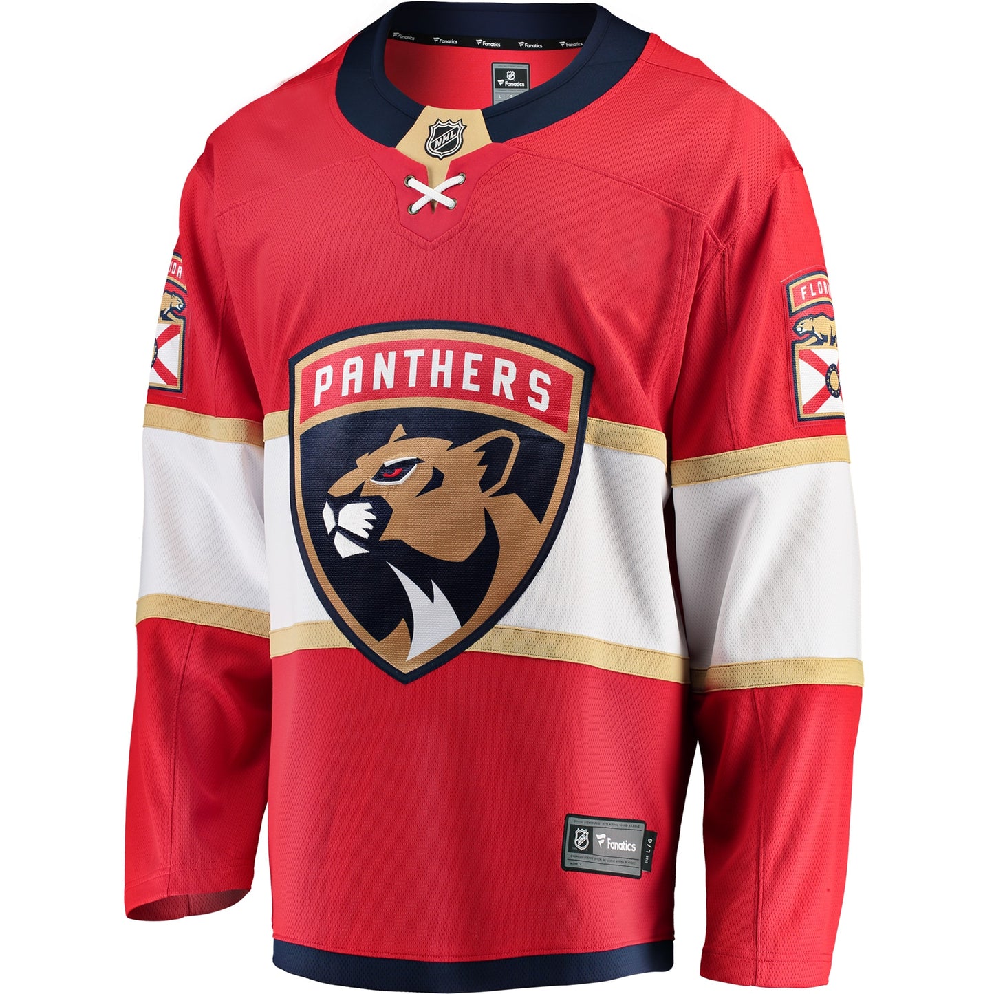 Florida Panthers Fanatics Branded Breakaway Home Jersey - Red