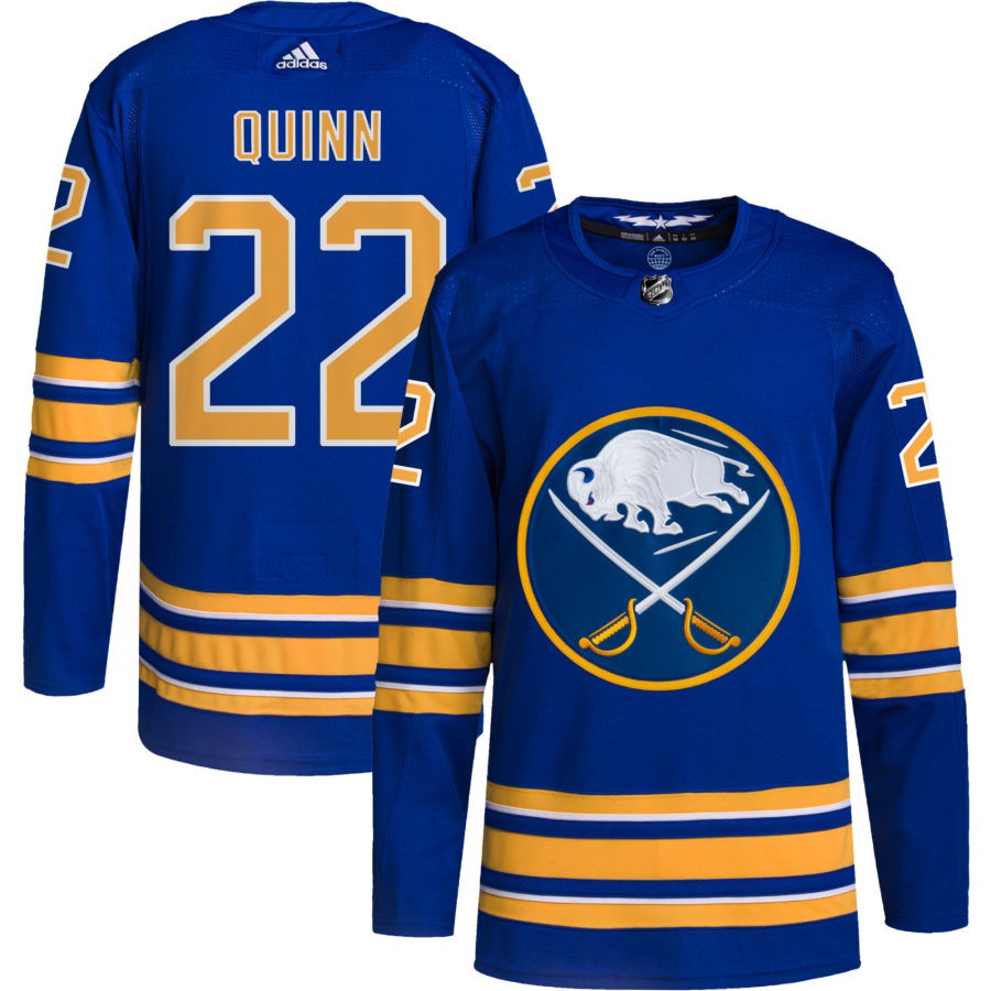 Jack Quinn Buffalo Sabres adidas Home Authentic Pro Jersey - Royal