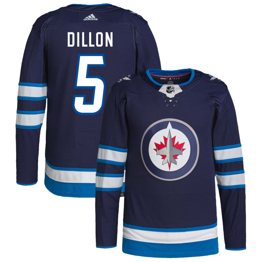 Brenden Dillon Winnipeg Jets adidas Home Authentic Pro Jersey - Navy