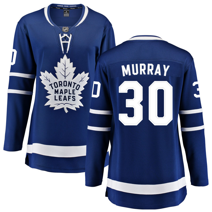 Matt Murray Toronto Maple Leafs Fanatics Branded Women's Home Breakaway Jersey - Blue
