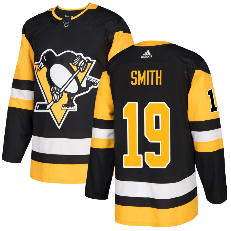 Reilly Smith Pittsburgh Penguins adidas Authentic Jersey - Black