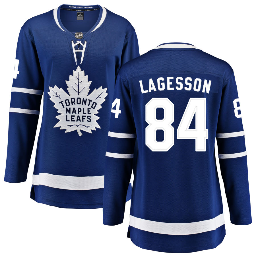 William Lagesson Toronto Maple Leafs Fanatics Branded Women's Home Breakaway Jersey - Blue